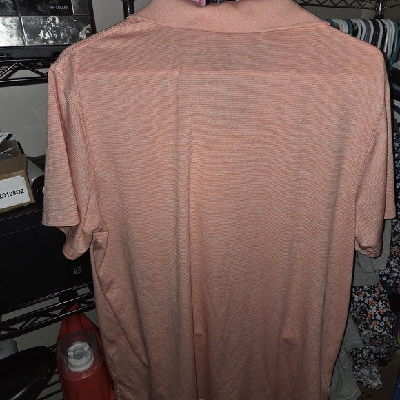 Apt. 9 Men's Orange Polo Shirt - Picture 3 of 3